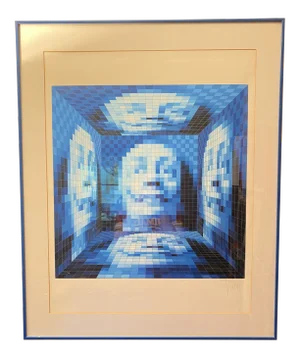 Signed and Numbered ‘Faces of Dali 5’ by Vasareli