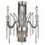 Collection Regina Di Cristallo Wall Lamp by Jago For Sale - Image 10 of 10
