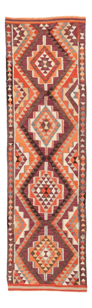 Handwoven Vintage Kilim Runner