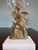 Cornelius & Co. Antique Victorian Cornelius & Co. Gilt Mantel Lusters, Crystal Girandoles, Gold Figural Candlesticks Candelabra Marble 1800’s For Sale - Image 4 of 12