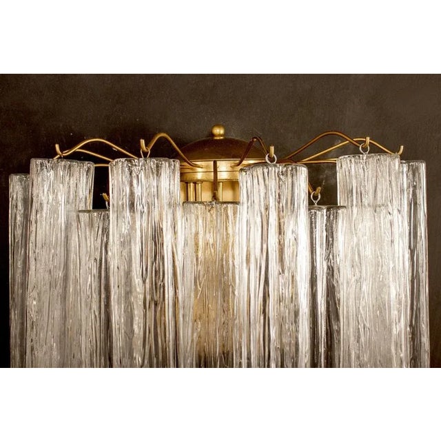 1970s Murano Glass Tronchi Sconce, 1970s For Sale - Image 5 of 18
