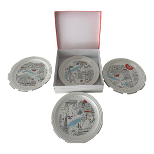 Le Creuset Paris Plates Box Set/4