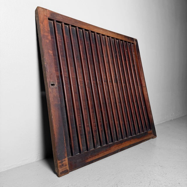 Antique Japanese Wooden Wall Decoration, 1890 For Sale - Image 4 of 13