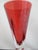 2000 - 2009 Waterford Crystal 12 Days of Christmas 9 Ladies Dancing Crimson Champagne Flute For Sale - Image 5 of 9