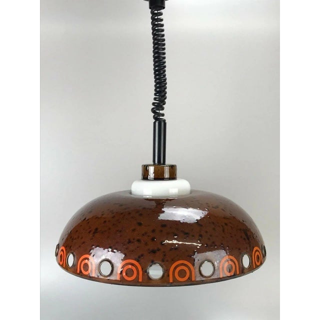 Space Age Pendant Lamp from Hustadt Leuchten, 1970s For Sale - Image 8 of 8