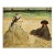 Circa 1950s After Manet "On the Beach" Vintage Full Color Impressionist Print For Sale