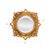 French D' Amboise Collection of Gold Petite Mirrors- Round For Sale In Chicago - Image 6 of 9