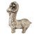 Mid-Century Modern Museum Style Cast Composite Ram Sculpture Long Neck Figural 16" For Sale - Image 3 of 9