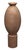 Jamie Young Elevated Decorative Vase in Brown For Sale - Image 9 of 9