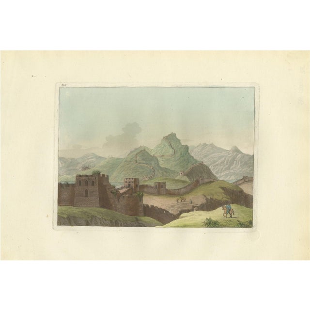 Ferrario, Great Wall of China Landscape Costume Series, 1815, Print For Sale