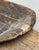Antique Eastern European Hand-Carved Wooden Dough Bowl With Original Metal Repairs For Sale - Image 4 of 6