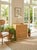 Vintage Palm Beach Style Woven Wicker & Pencil Reed 3-Drawer Chest For Sale - Image 9 of 12