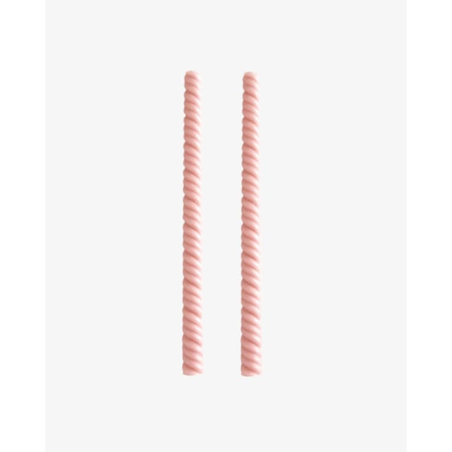 2020s Helix Tapers, Set of 2 - Smoked Lilac For Sale - Image 5 of 5