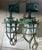 1950s Pair of Antique Bronze Nautical Marine Wall Sconces, or Convoy Lights For Sale - Image 5 of 11
