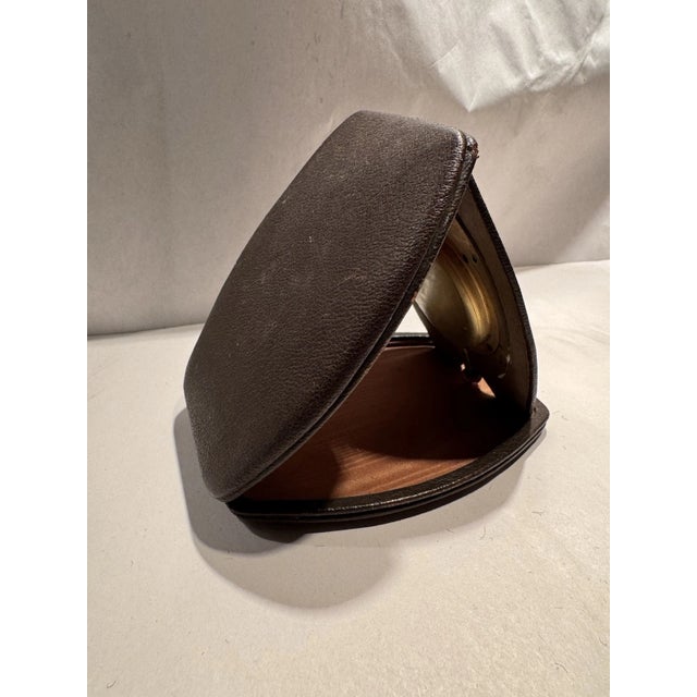 Antique Swiss Art Deco Travel or Desk Clock by Majestic For Sale - Image 12 of 12