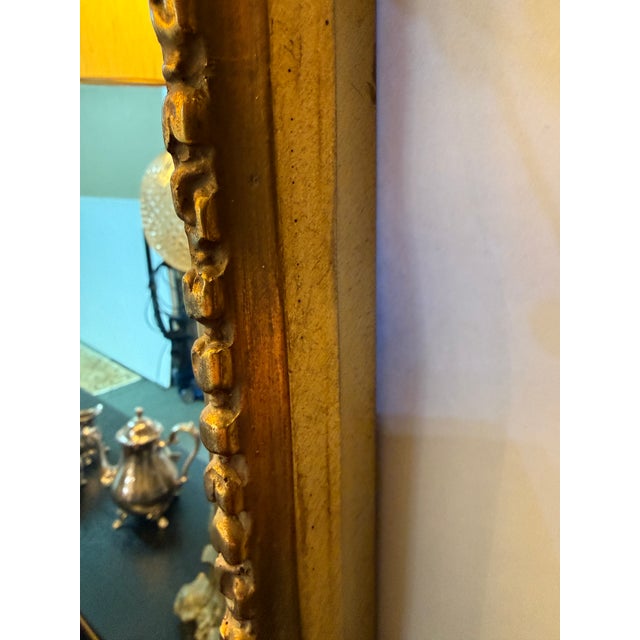 2020s Anthropologie Gleaming Primrose Floor Mirror, Gold For Sale - Image 5 of 12