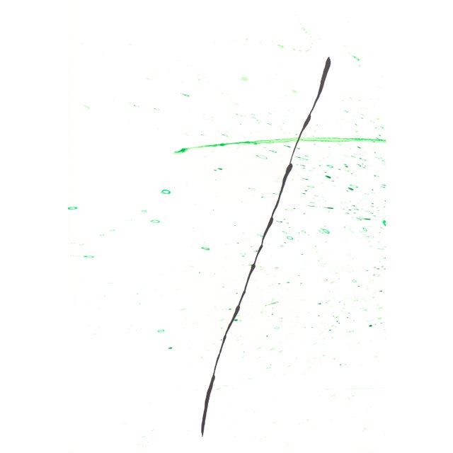 Original lithograph by Joan Miró "Vert" (Green), printed in Paris by Arte, Adrien Maeght in October-November, 1971 for...
