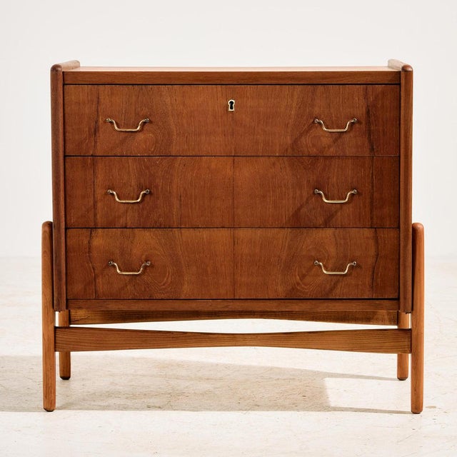 Teak and Oak Dresser, 1960s For Sale - Image 15 of 15