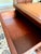 English Vintage Ethan Allen Townhouse Collection Morley Mahogany & Burl Coffee Table For Sale - Image 3 of 9