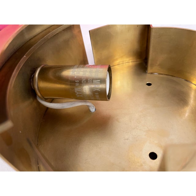 Visual Comfort Melange Disc Alabaster & Brass Sconces (1 Pair) For Sale - Image 17 of 18