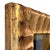 Contemporary Abstract "Jewel" Oil Painting in Vintage Gold Ripple Frame For Sale In New York - Image 6 of 6