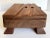 Brown Mid 20th Century Hand-Made Signed Art Deco Wood Jewelry Accessory Box For Sale - Image 8 of 13