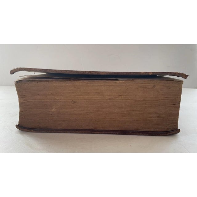 Antique Law Book Leather Bound New Jersey 1821 First Edition For Sale - Image 9 of 12