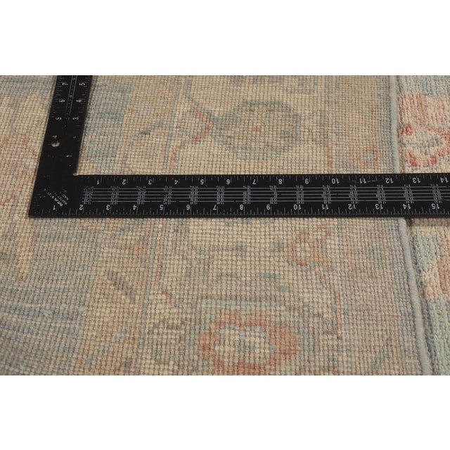 Textile Contemporary Pakistani Oushak Rug, 05'10 X 09'00 For Sale - Image 7 of 10
