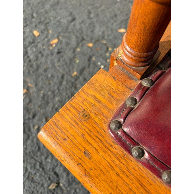 Early 20th Century Antique Railroad Bench For Sale - Image 5 of 15