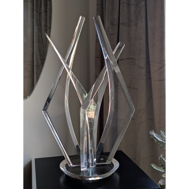 1970s Van Teal Lucite Sculpture For Sale - Image 10 of 10