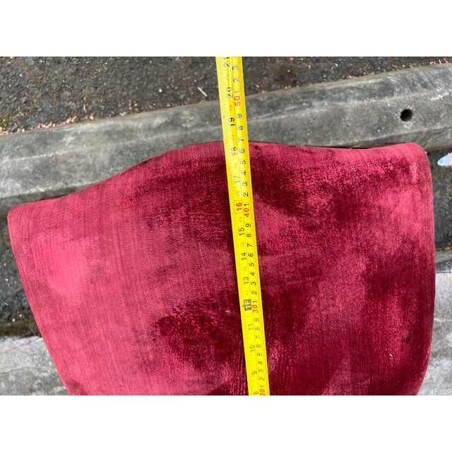 Pair of 20th Century Louis XVI Style Mahogany Upholstered Side Chairs For Sale - Image 14 of 17