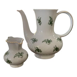 Coffee Set from Bavaria Seltmann Weiden, 1960s, Set of 2 For Sale