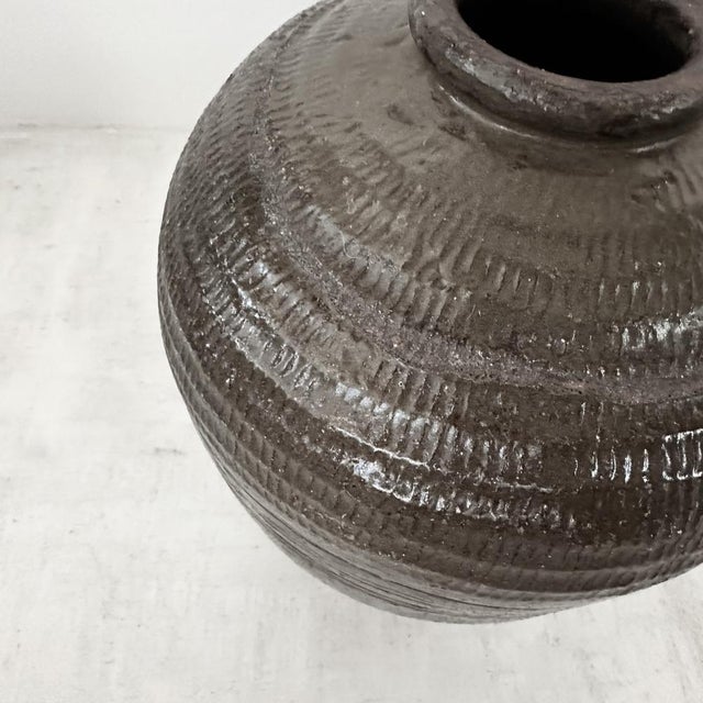 Antique Chinese Ceramic Rice Wine Pot, 19th Century For Sale - Image 4 of 6