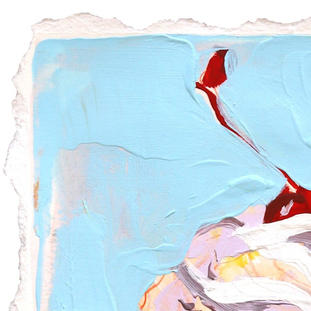2020s Let's Celebrate - Original Dessert Still Life Mixed Media Acrylic Painting on Paper For Sale - Image 5 of 7