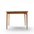 Broyhill Brasilia Broyhill Brasilia Mid Century Walnut Expanding Dining Table With 1 Leaf For Sale - Image 4 of 10
