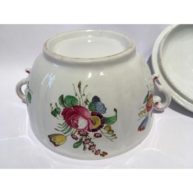 18th Century Porcelain Covered Cup or Sugar Bowl by Richard Ginori, Italy For Sale - Image 9 of 18