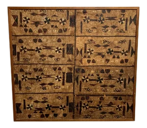 South Pacific Bark Cloth Design
