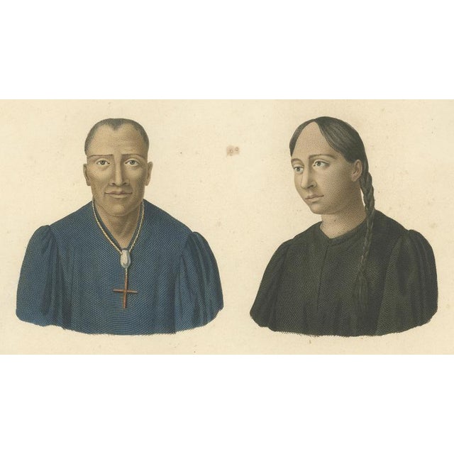 Early 19th Century Indigenous People of Peru, 1828, Paper For Sale - Image 5 of 9