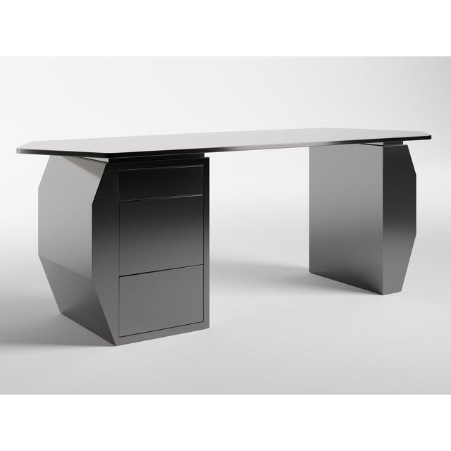 Y Desk in Marble by KY Architecture For Sale - Image 4 of 9