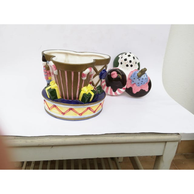 Ceramic Carousel by Cesare Sartori for Bassano, 1960s For Sale - Image 4 of 11