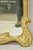 Wood Vintage Italian Florentine Carved Sculpted Giltwood Cream and Gold Wall Mirror For Sale - Image 7 of 12