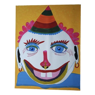 Frederick James Brown, Mikie, 1990, Silkscreen Print For Sale