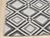 Contemporary 5x8 Gray Hand-Knotted Wool Layered Diamond Lattice Geometric Modern Carpet Rug For Sale - Image 3 of 4