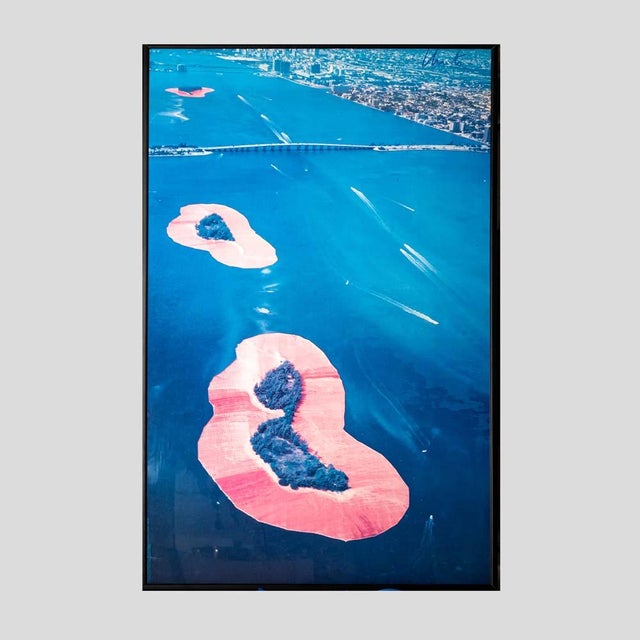 Christo, Surrounded Islands Project for Biscayne Bay, Photographic Print For Sale - Image 10 of 11