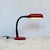 Red Mid-Century Modern Italian Desk Lamp by Veneta Lumi, 1980s For Sale - Image 8 of 8