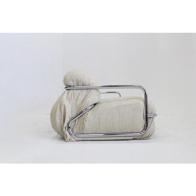Vintage Mario Sabot Sofa designed in the 1970s , Italy. Mario Sabot is known for its distinctive furniture pieces often...