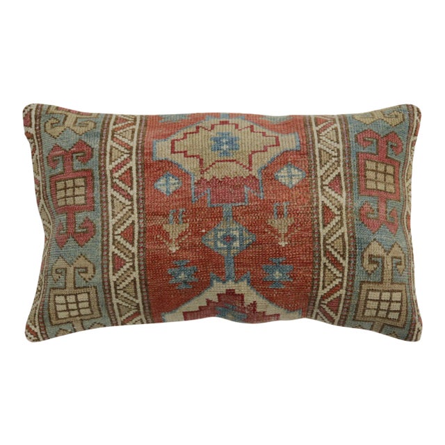 Large Caucasian Rug Pillow For Sale
