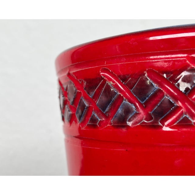 Mid-Century Modern Italian Studio Pottery Planter from Bitossi, 1960s, in Very Good conditions. Designed 1960 to 1969 This...