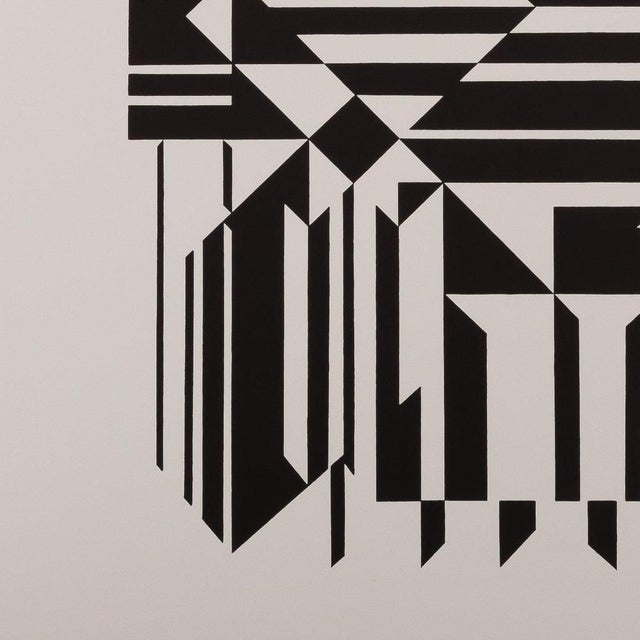 Victor Vasarely, TILLA, Lithograph For Sale - Image 4 of 6