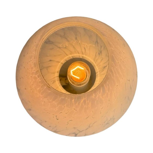 Italian Glass Mushroom Lamp, 1970s For Sale - Image 6 of 7